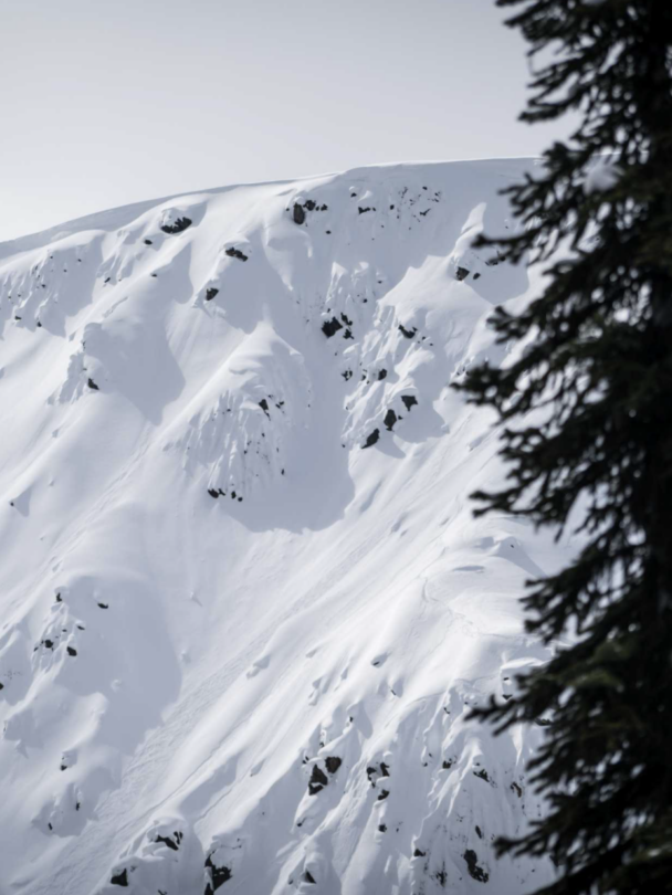 Vista Lodge backcountry skiing