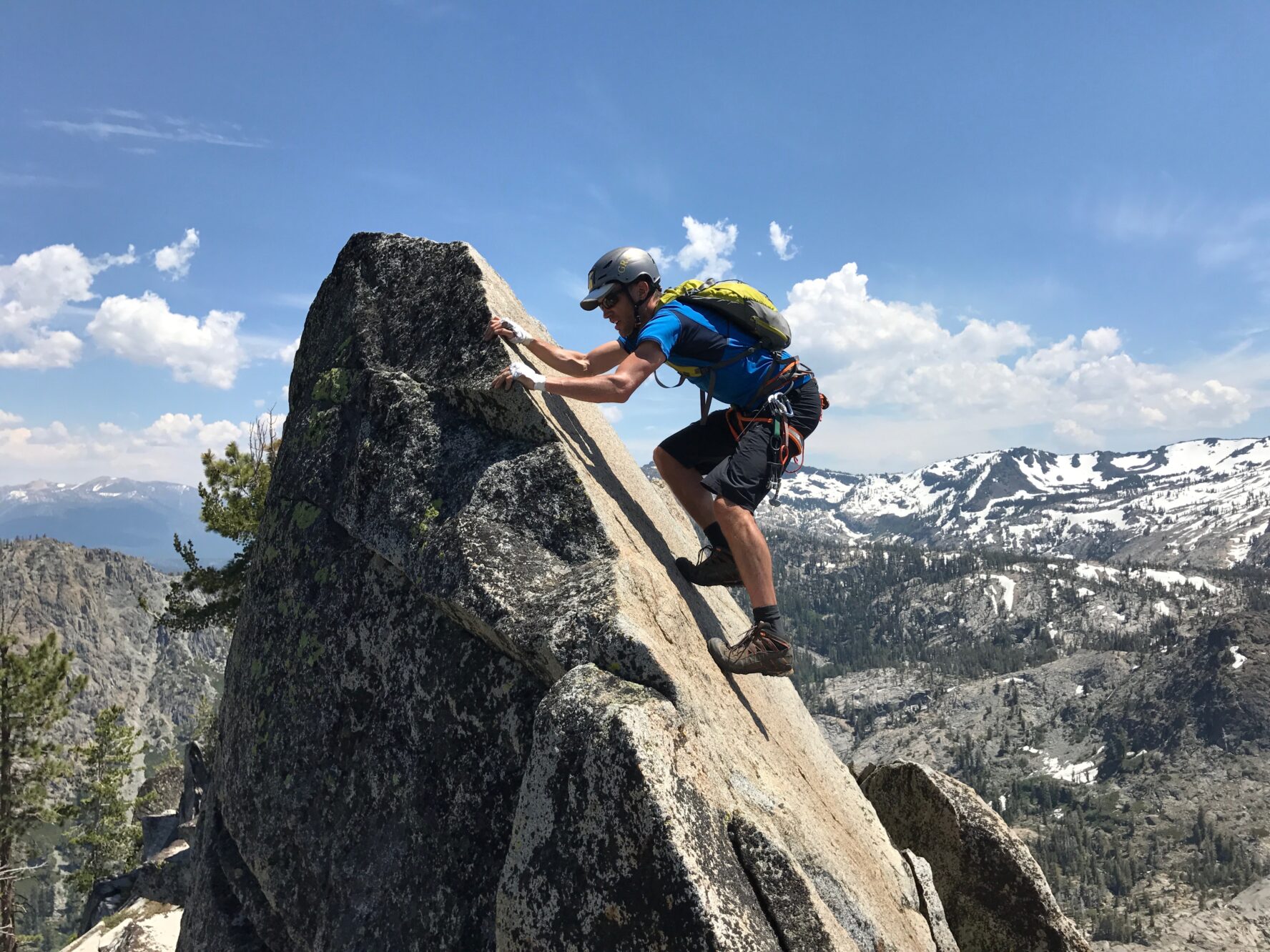 Lake Tahoe rock climbing