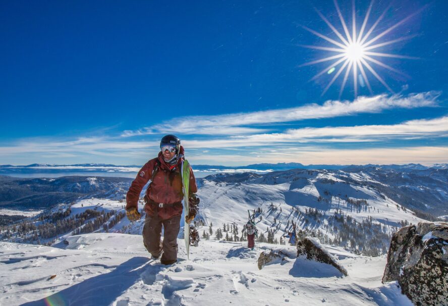 Lake Tahoe backcountry skiing