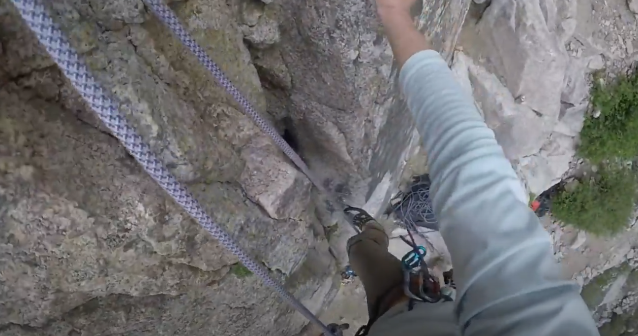 Bishop rock climbing video