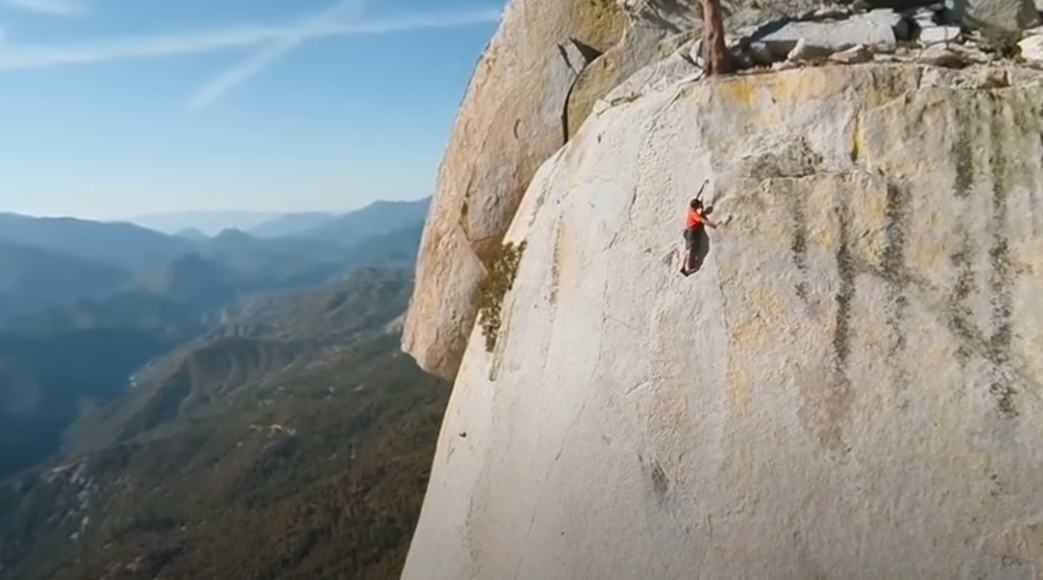 The Needles rock climbing video