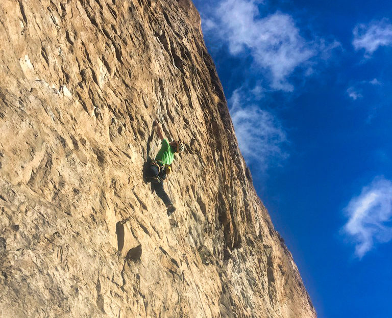 Sierra Nevada rock climbing