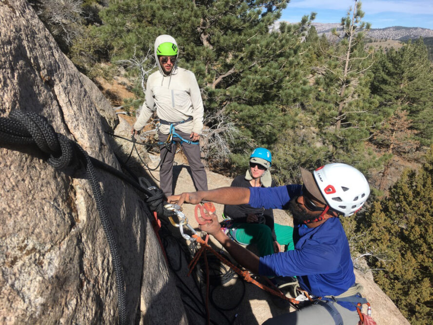 Mammoth Lakes rock climbing