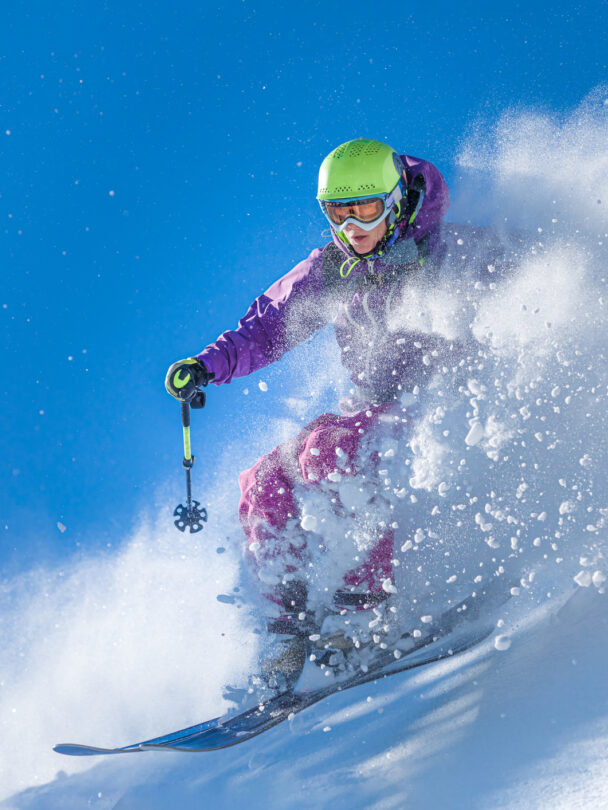 The White Mountains backcountry skiing