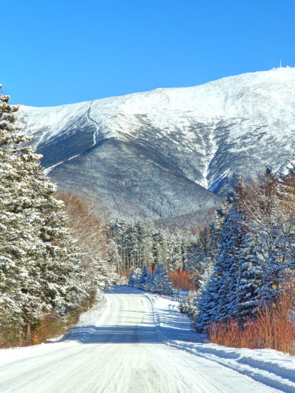 The White Mountains backcountry skiing