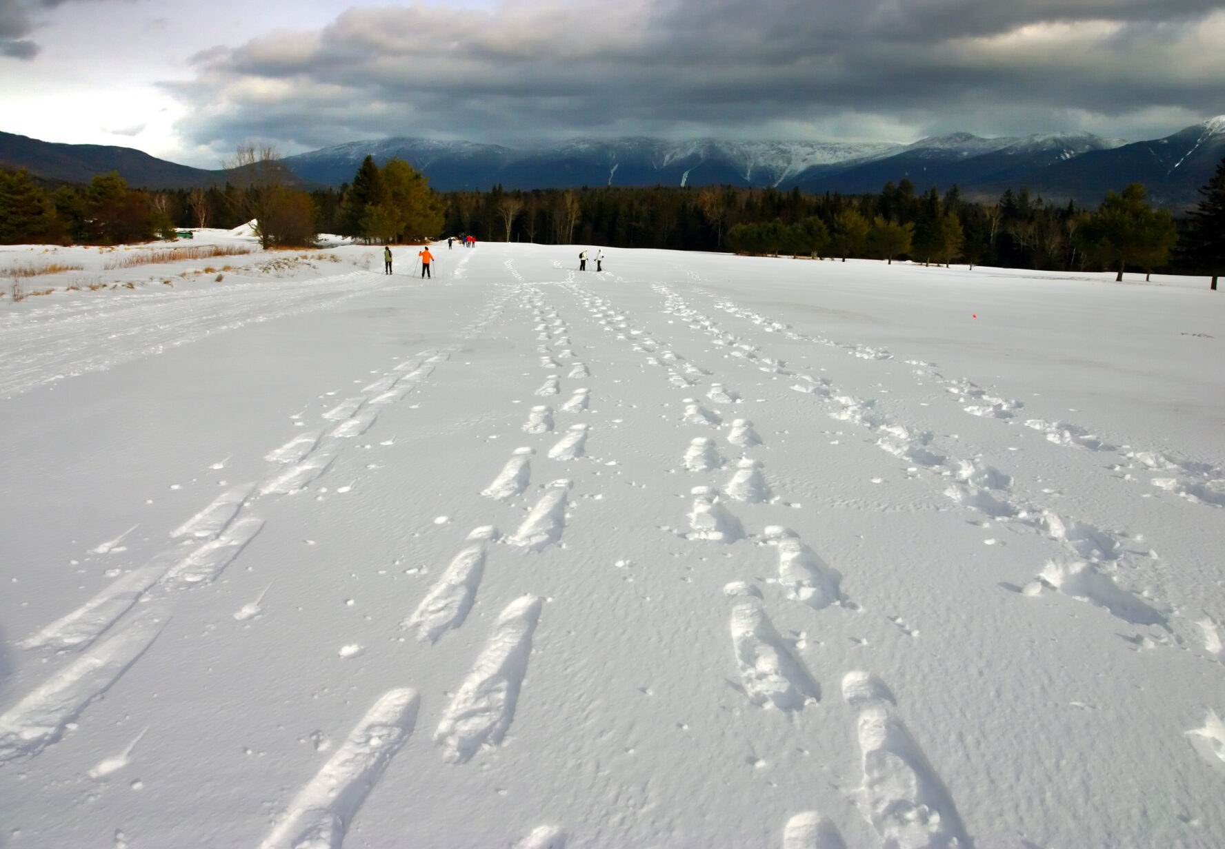 The White Mountains backcountry skiing