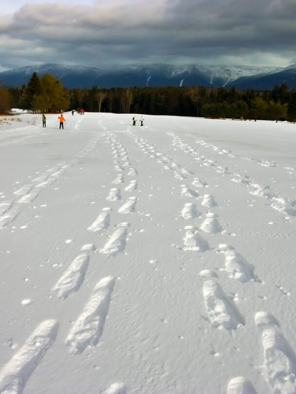 The White Mountains backcountry skiing