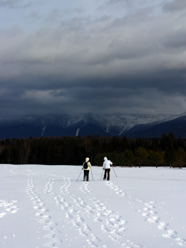 The White Mountains backcountry skiing