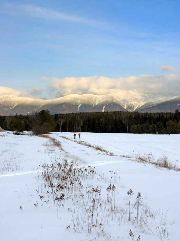 The White Mountains backcountry skiing