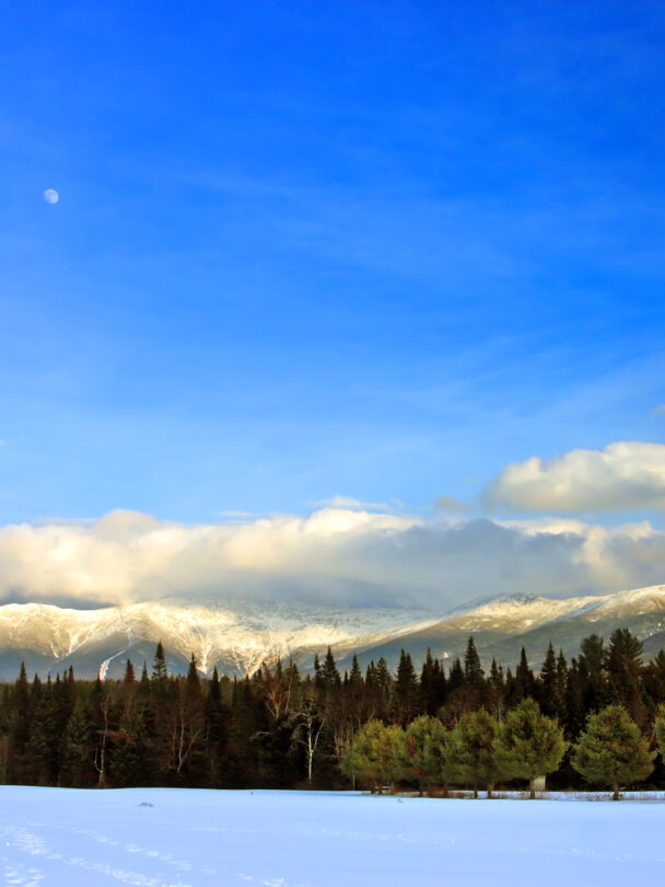 The White Mountains backcountry skiing