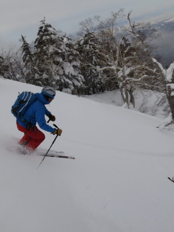 Mount Tokachi backcountry skiing