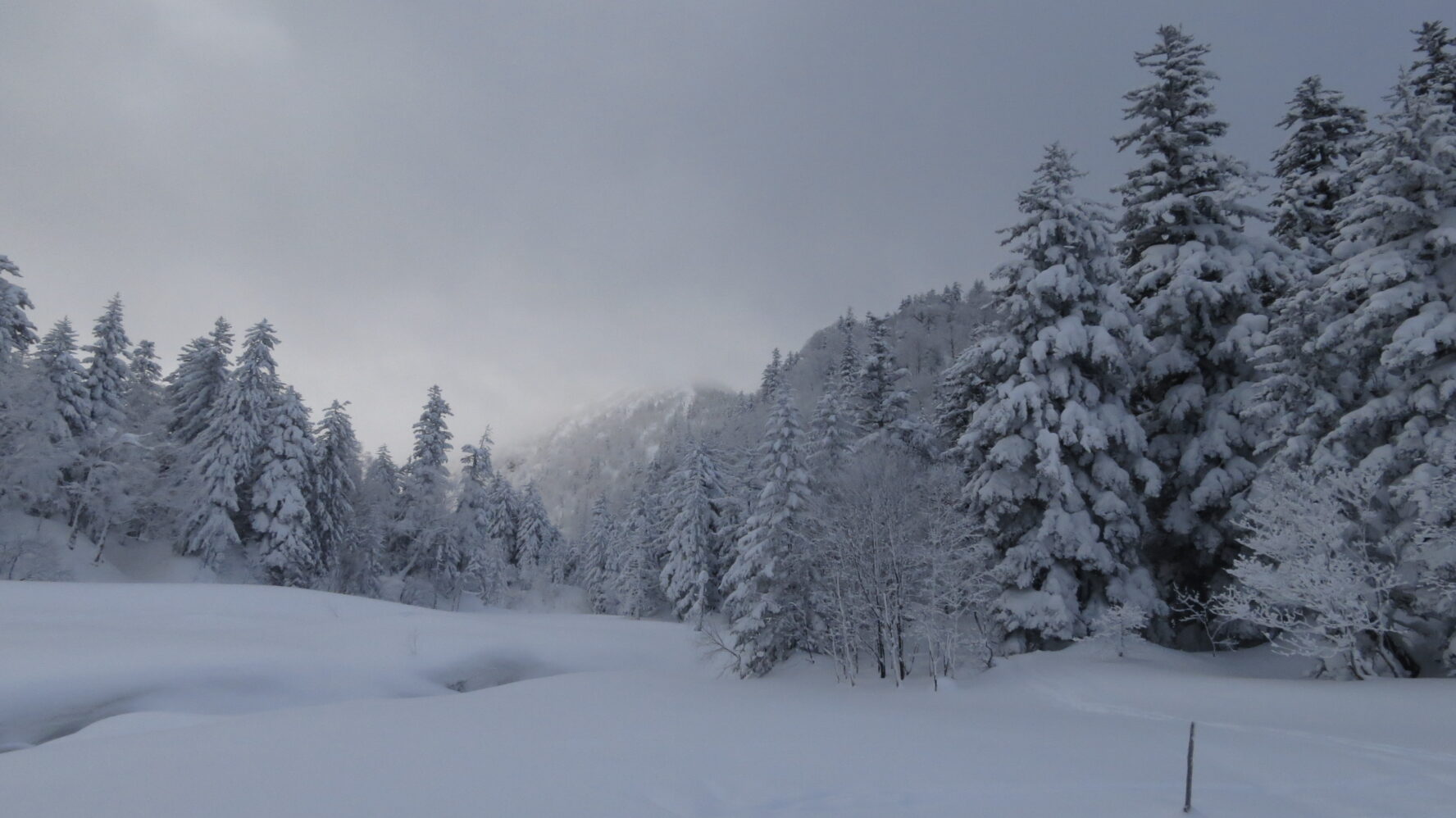 Mount Tokachi backcountry skiing