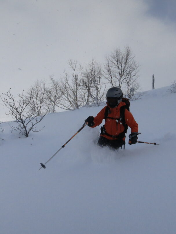 Mount Tokachi backcountry skiing