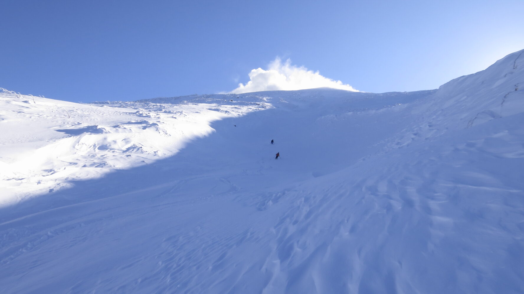 Mount Tokachi backcountry skiing
