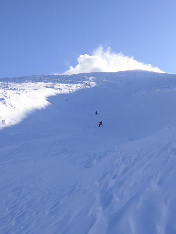 Mount Tokachi backcountry skiing