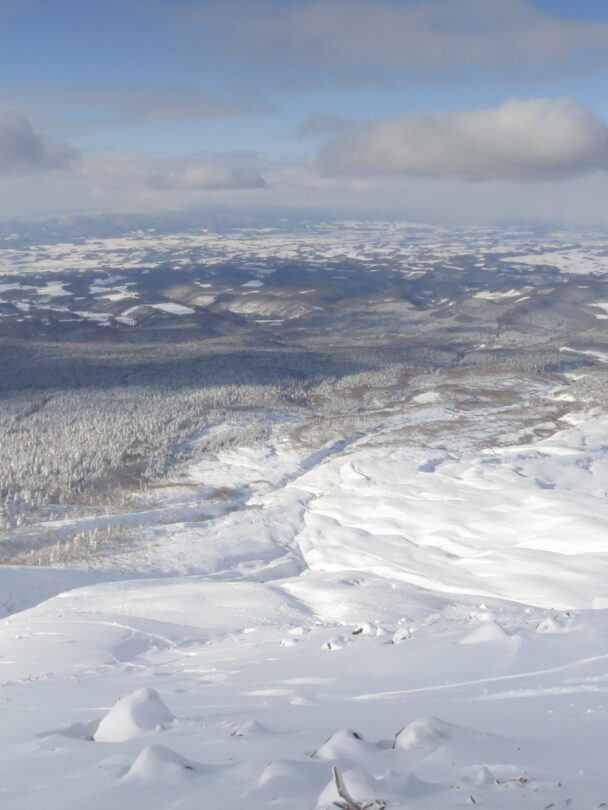 Mount Tokachi backcountry skiing