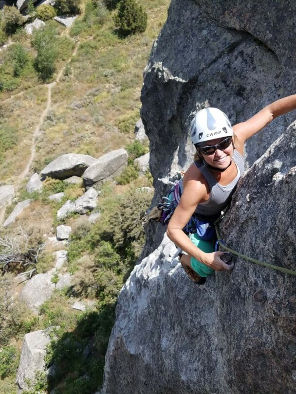 Women’s weekend climbing camp in City of Rocks, Idaho