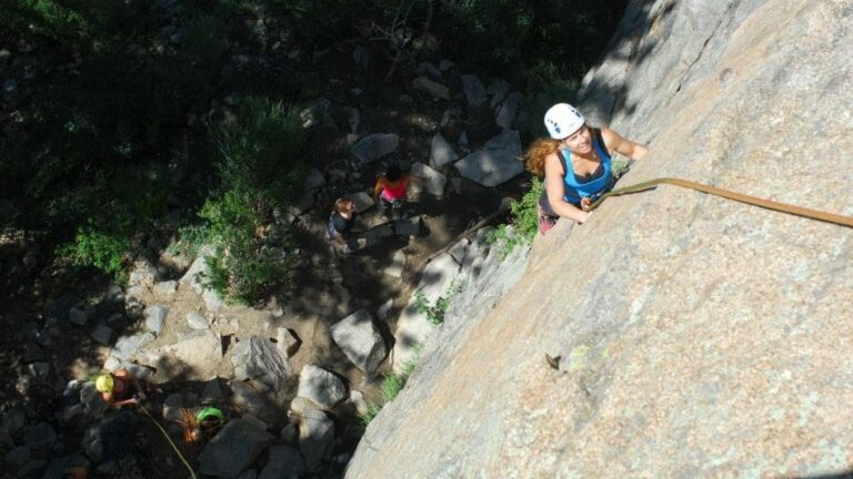 Women’s weekend climbing camp in Colorado