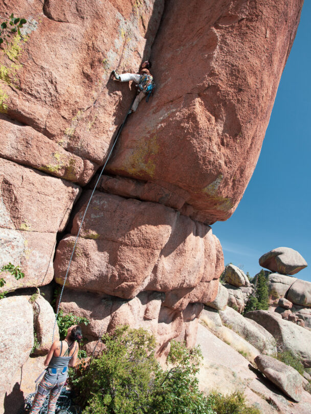 Vedauwoo Rock Climbing