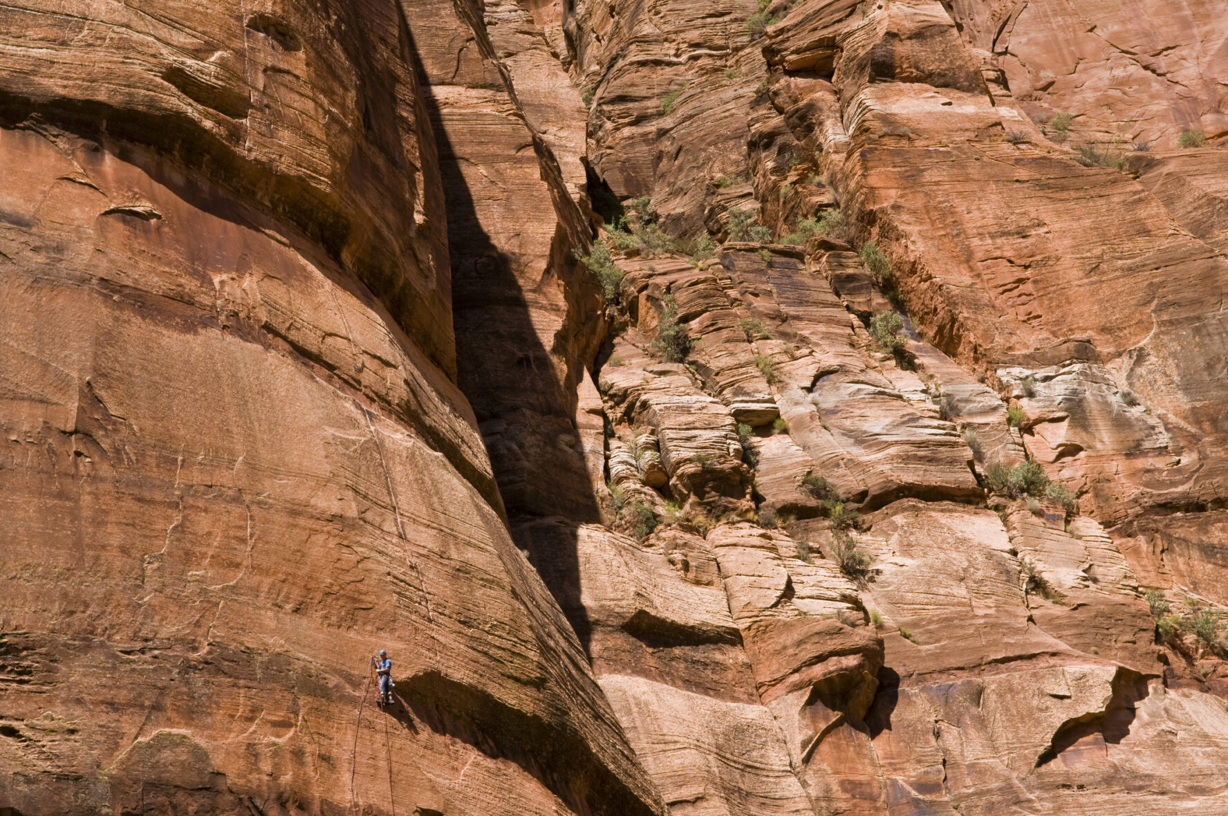 Zion Rock Climbing