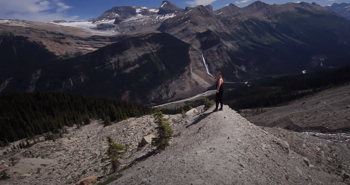 canadian rockies hiking video