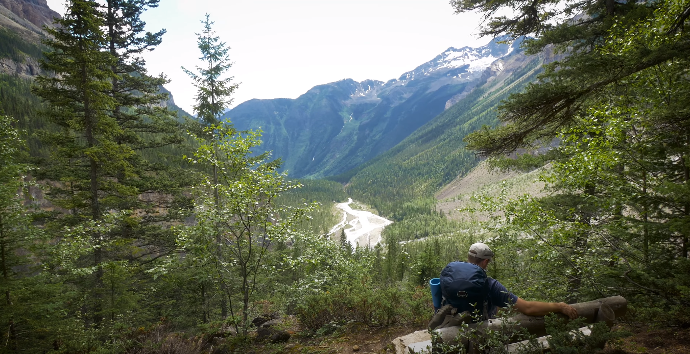 canadian rockies hiking video