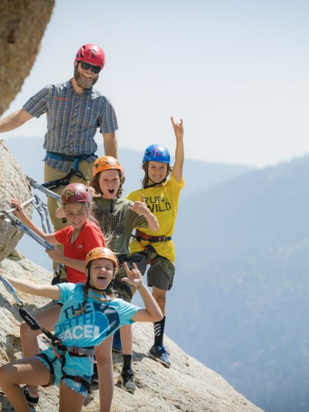 Half day via Ferrata, Lake Tahoe, California
