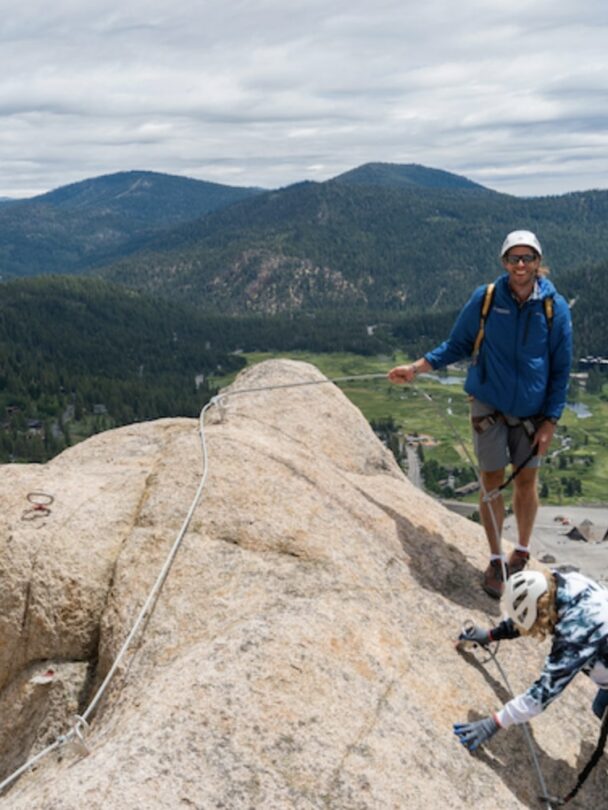 Half day via Ferrata, Lake Tahoe, California