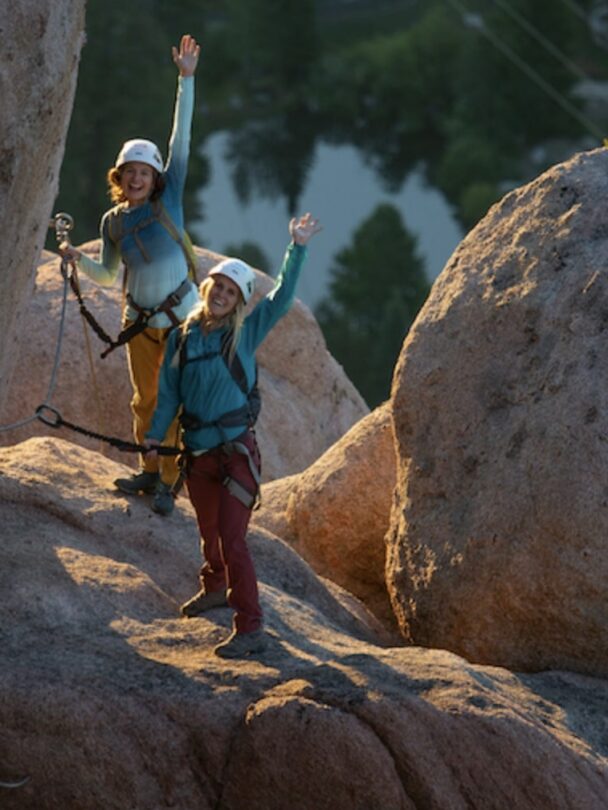 Half day via Ferrata, Lake Tahoe, California