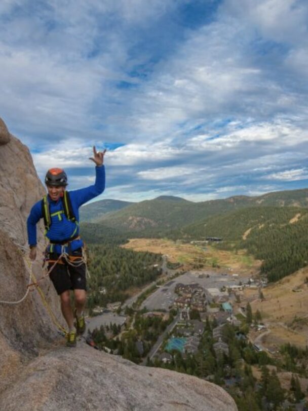 Half day via Ferrata, Lake Tahoe, California