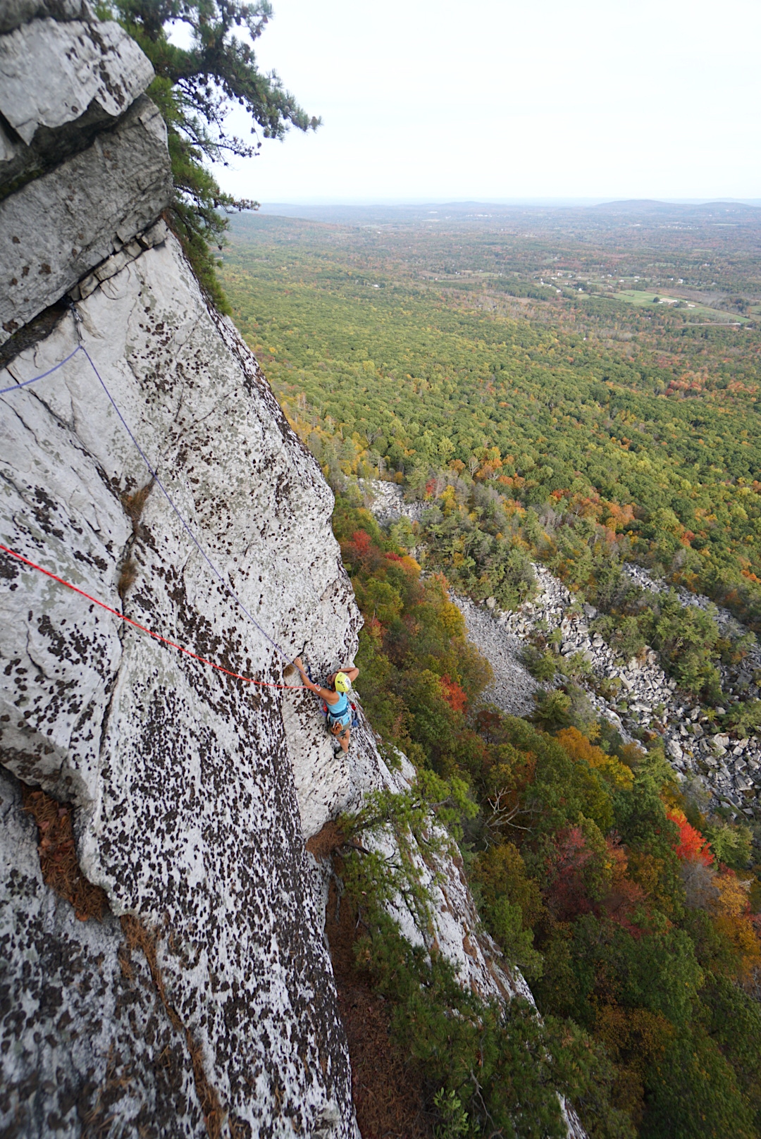 The Gunks + Rock Climbing