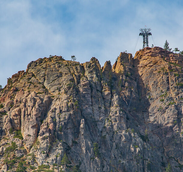 Half day via Ferrata, Lake Tahoe, California