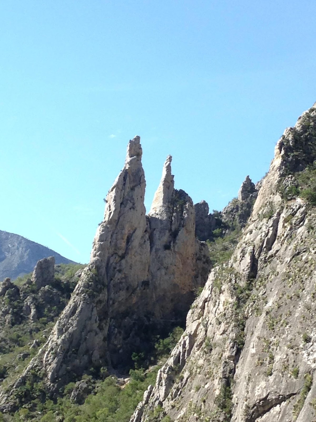 A peak in El Potrero Chico