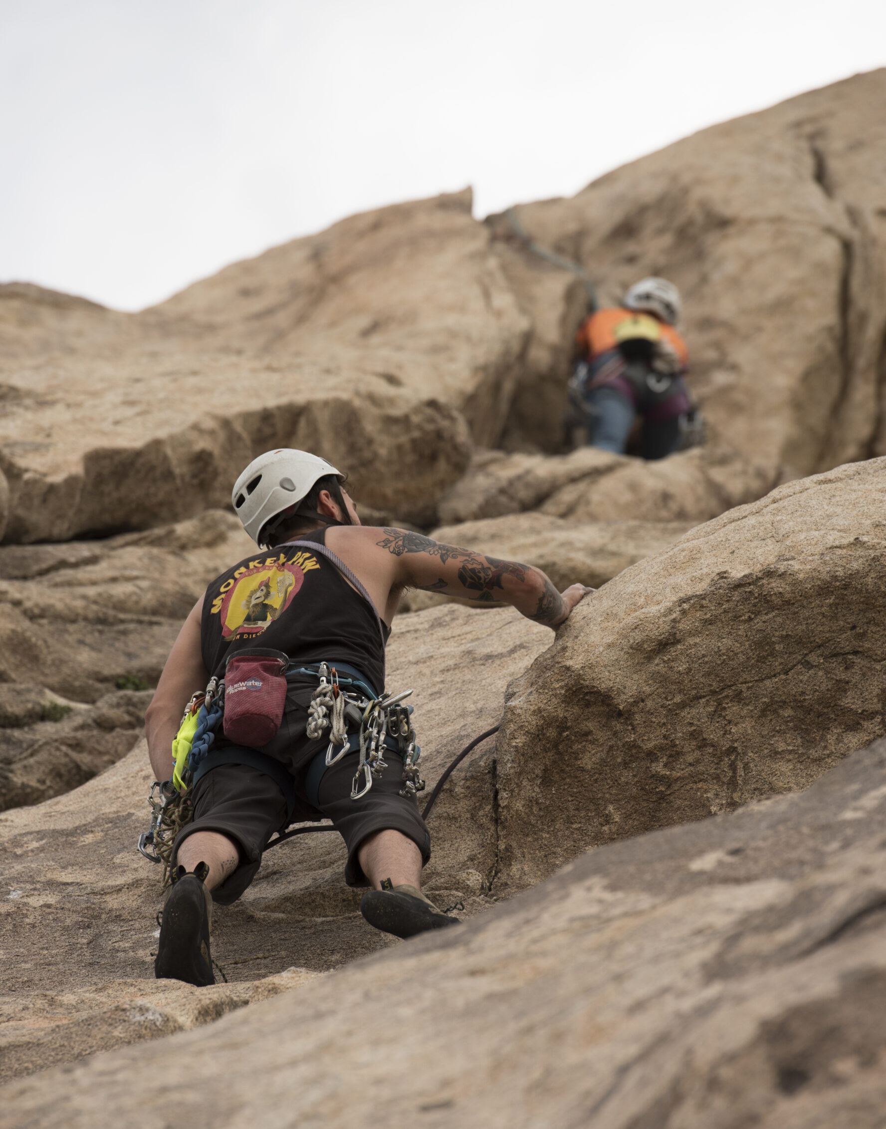 Joshua Tree Lead Climbing