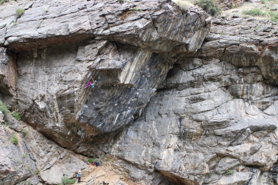 Rock Climbing Clear Creek Canyon