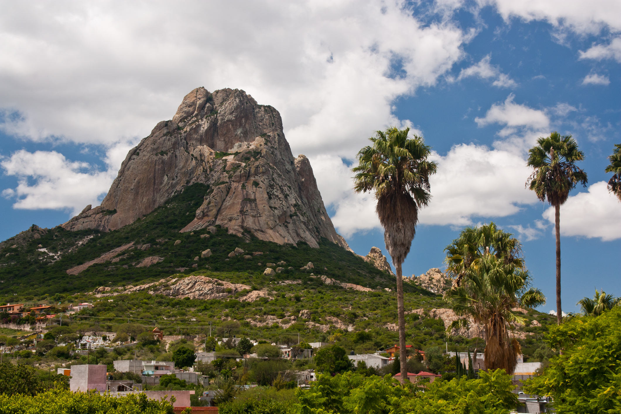 One of the biggest monoliths in the world, Queretaro, Mexico