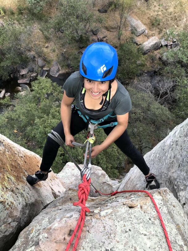 Crack Climbing in La Cascada de La Concepcion