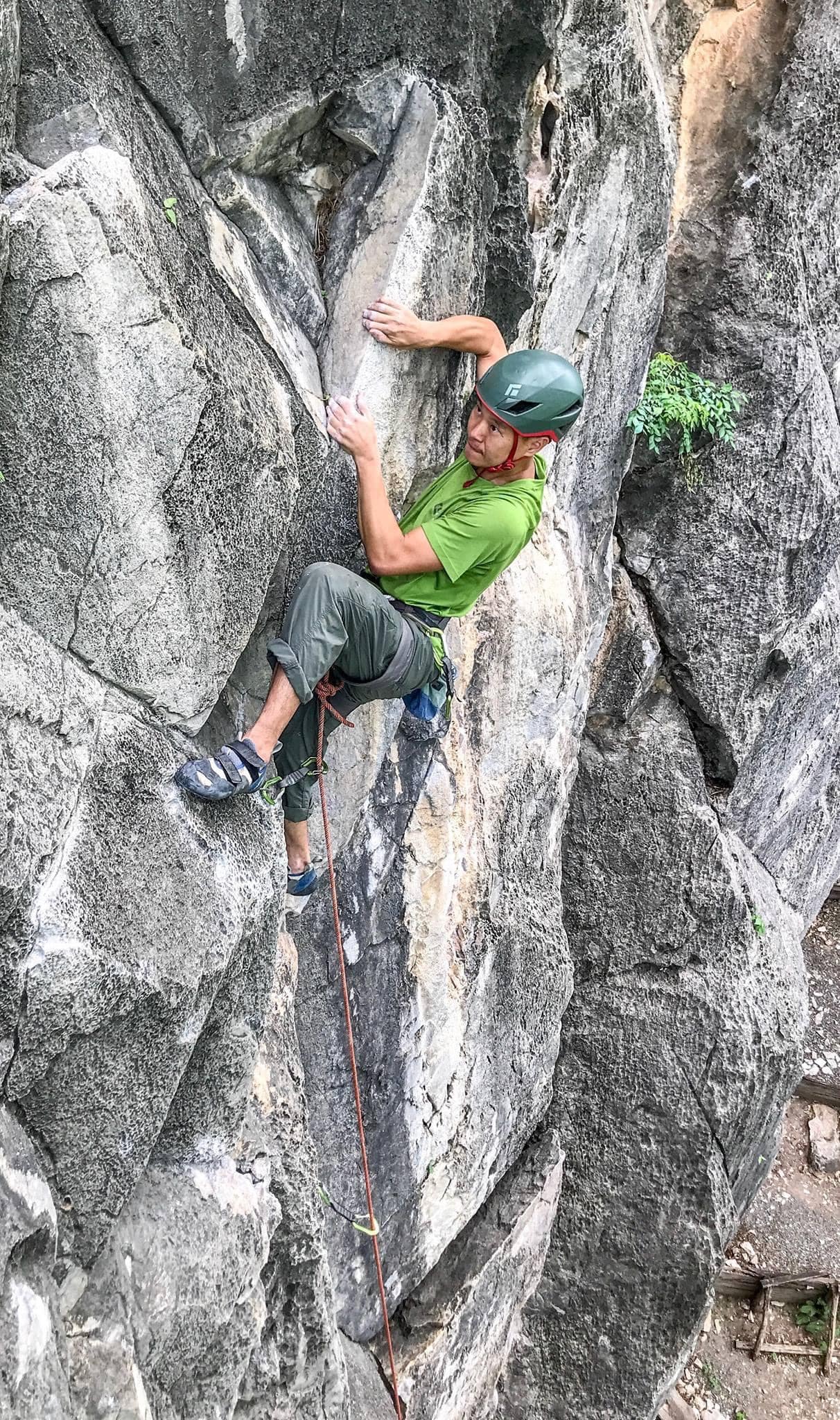 Climbing Thailand Crazy Horse Buttress