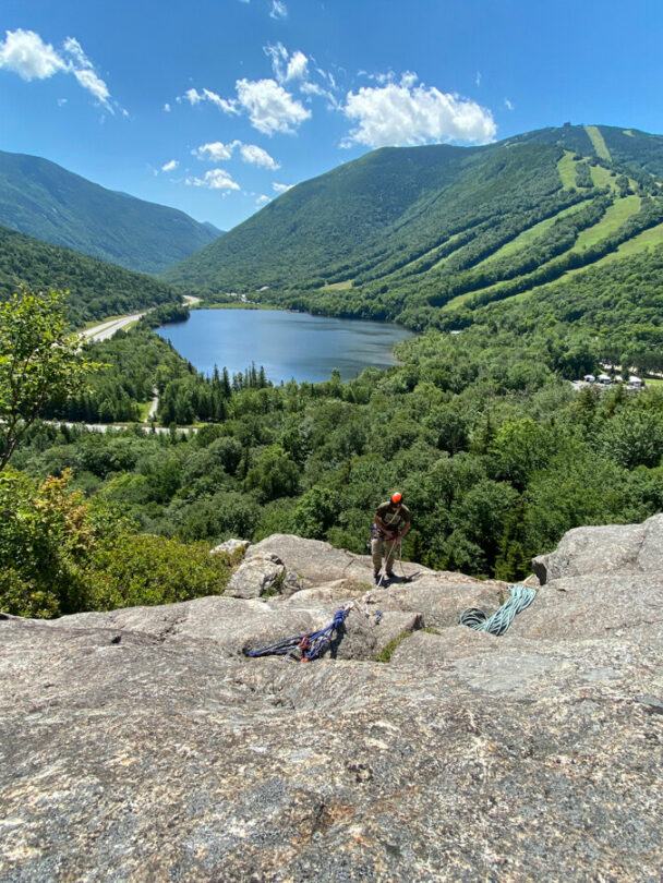 Rock Climbing in Franconia Notch