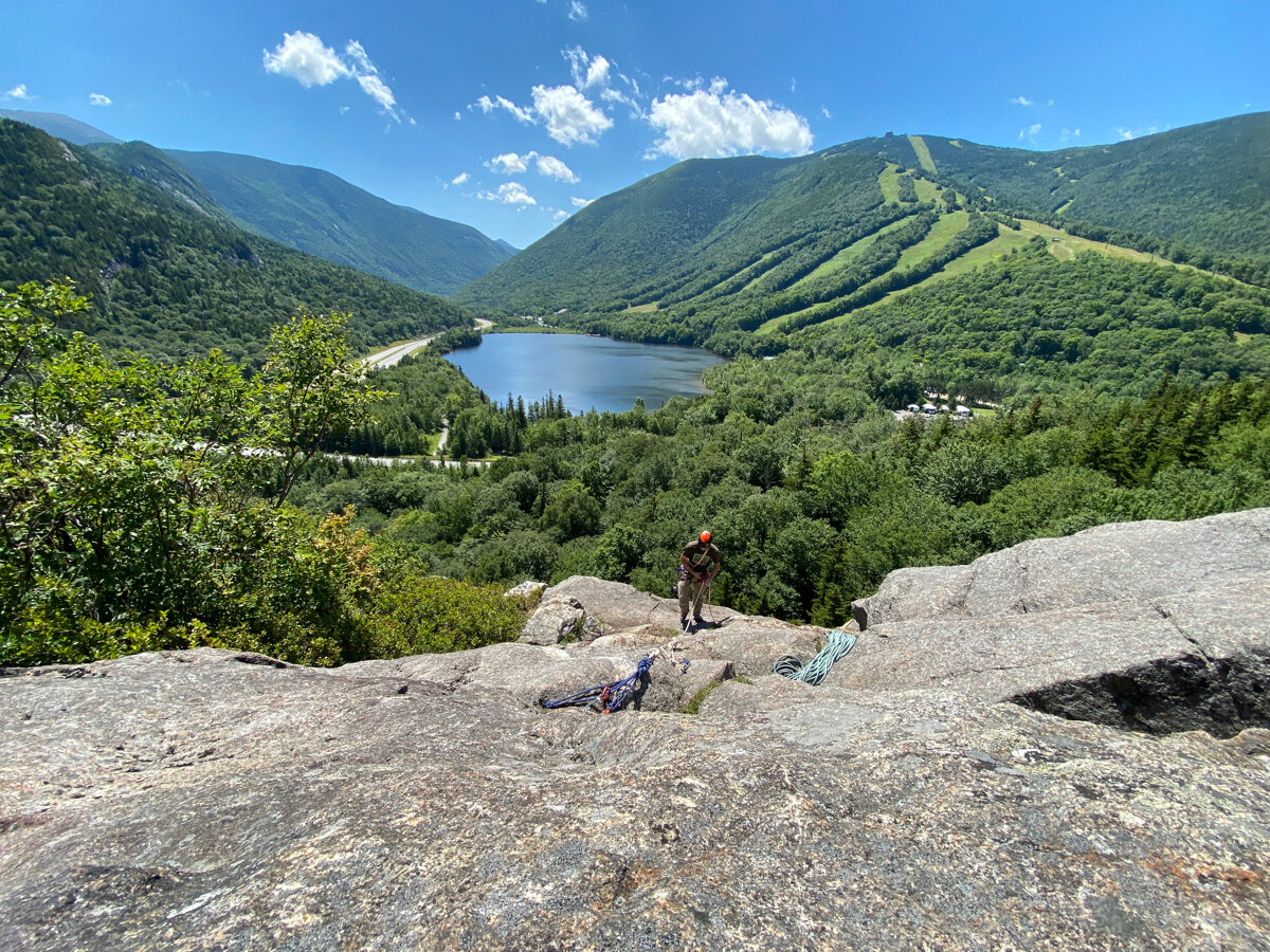 Rock Climbing in Franconia Notch