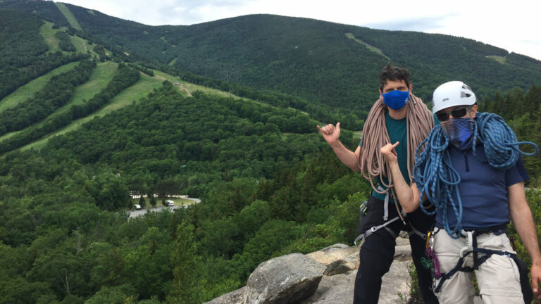 Rock Climbing in Franconia Notch