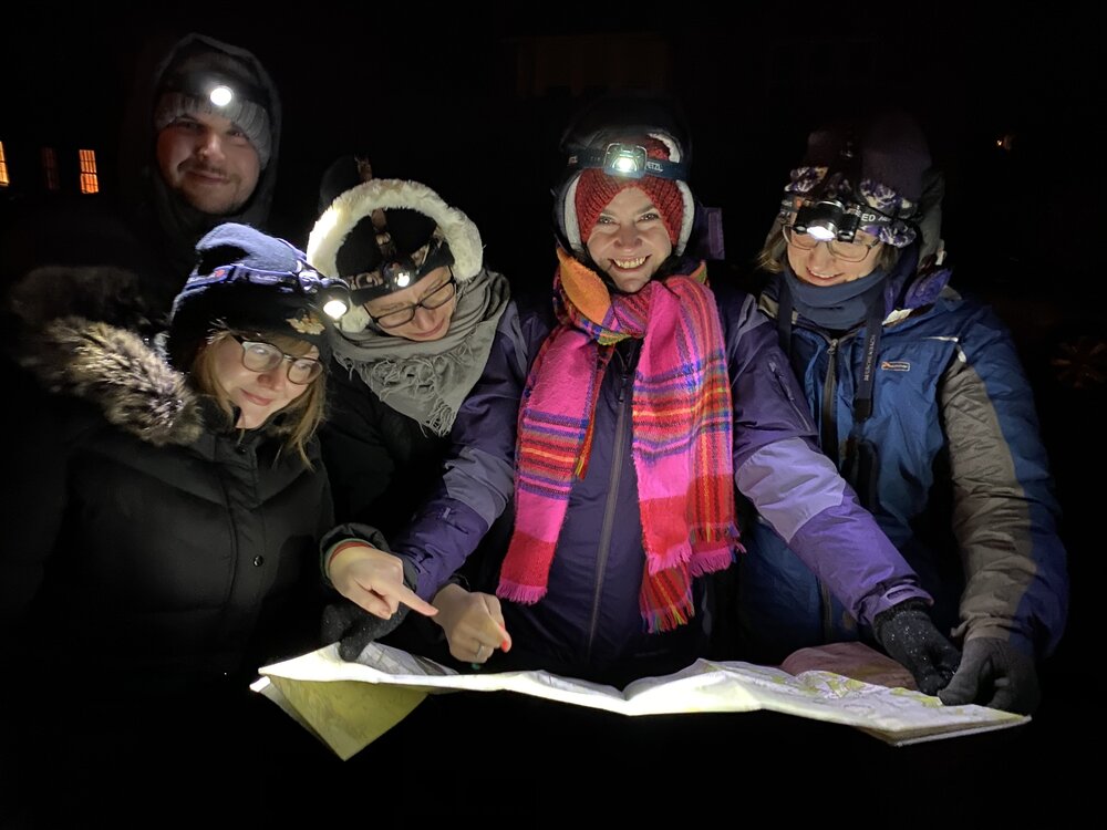 Night Navigation in North York Moors