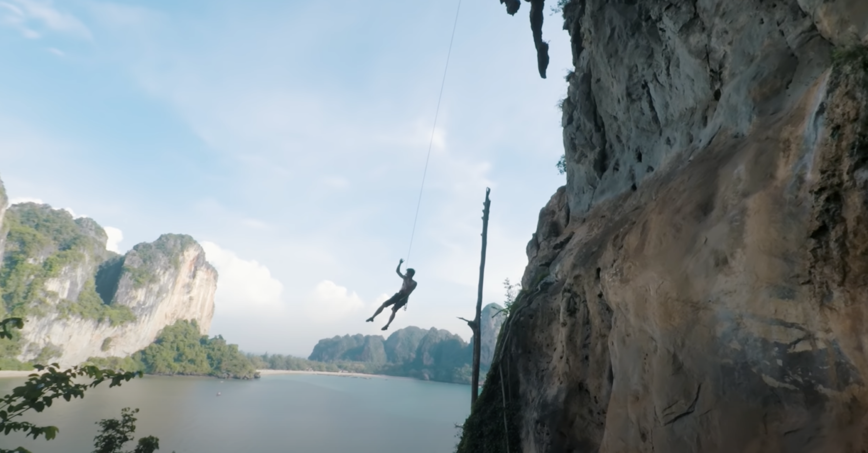 Thailand rock climbing video