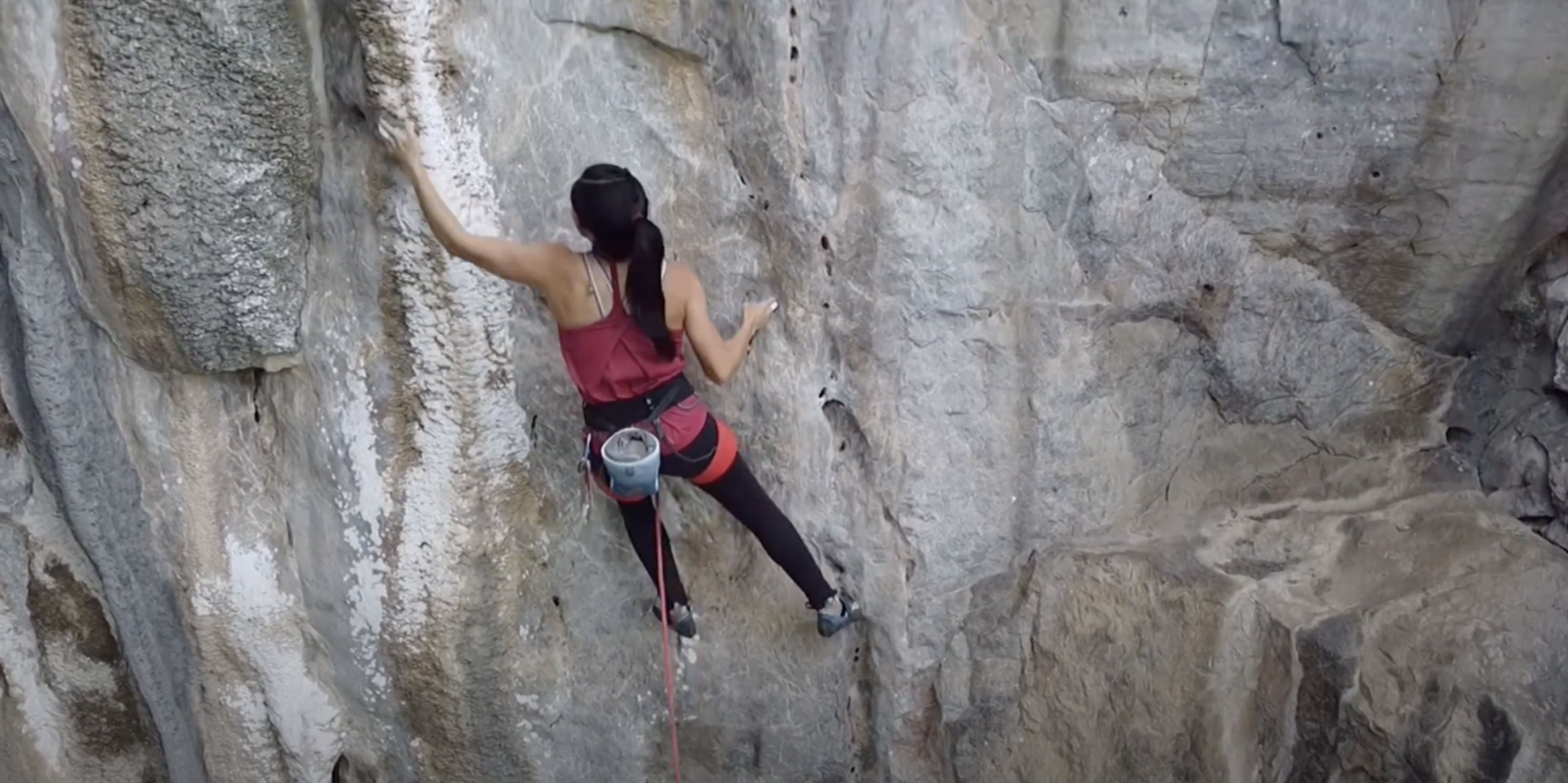 Thailand rock climbing video