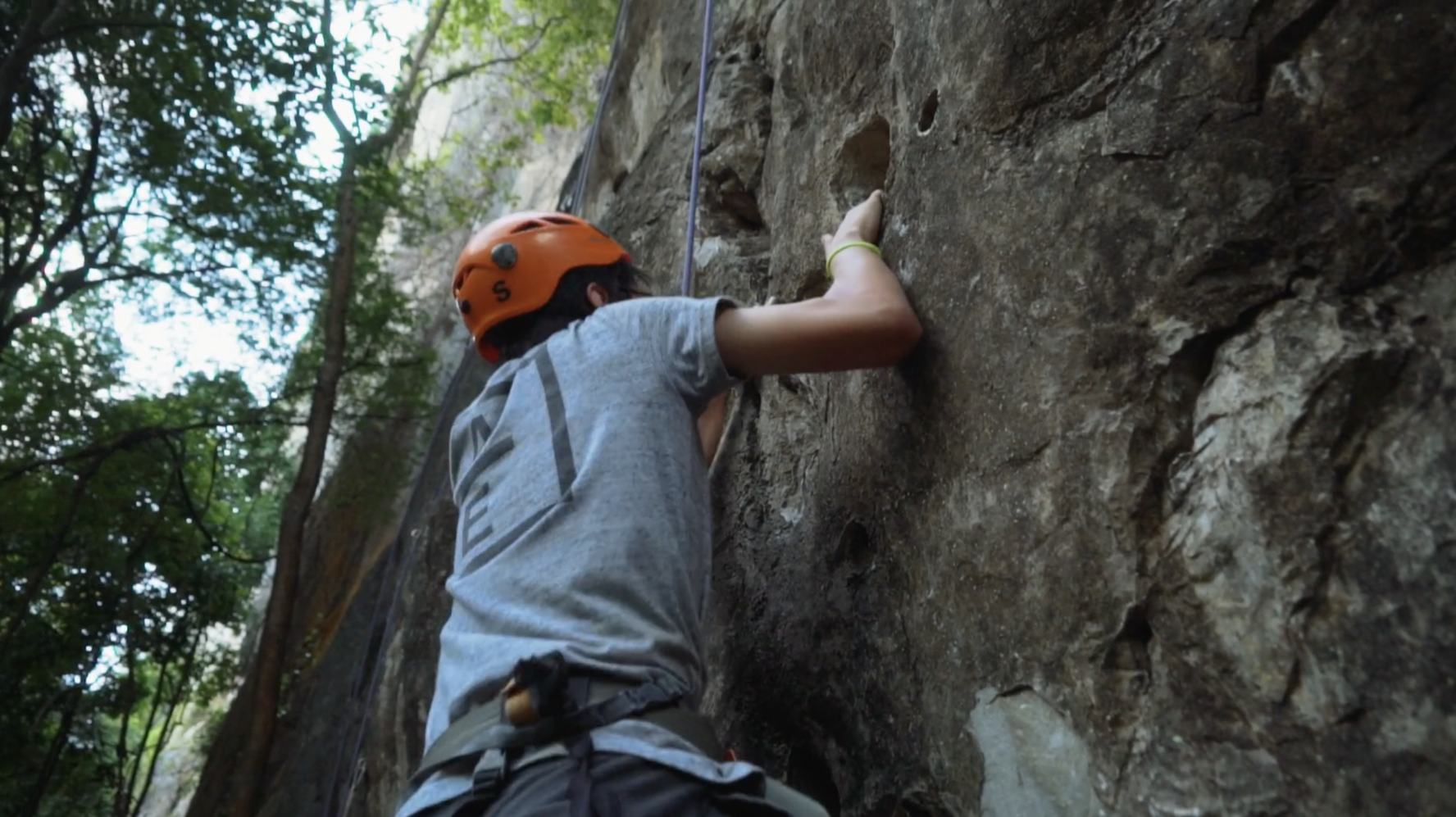 Thailand rock climbing video