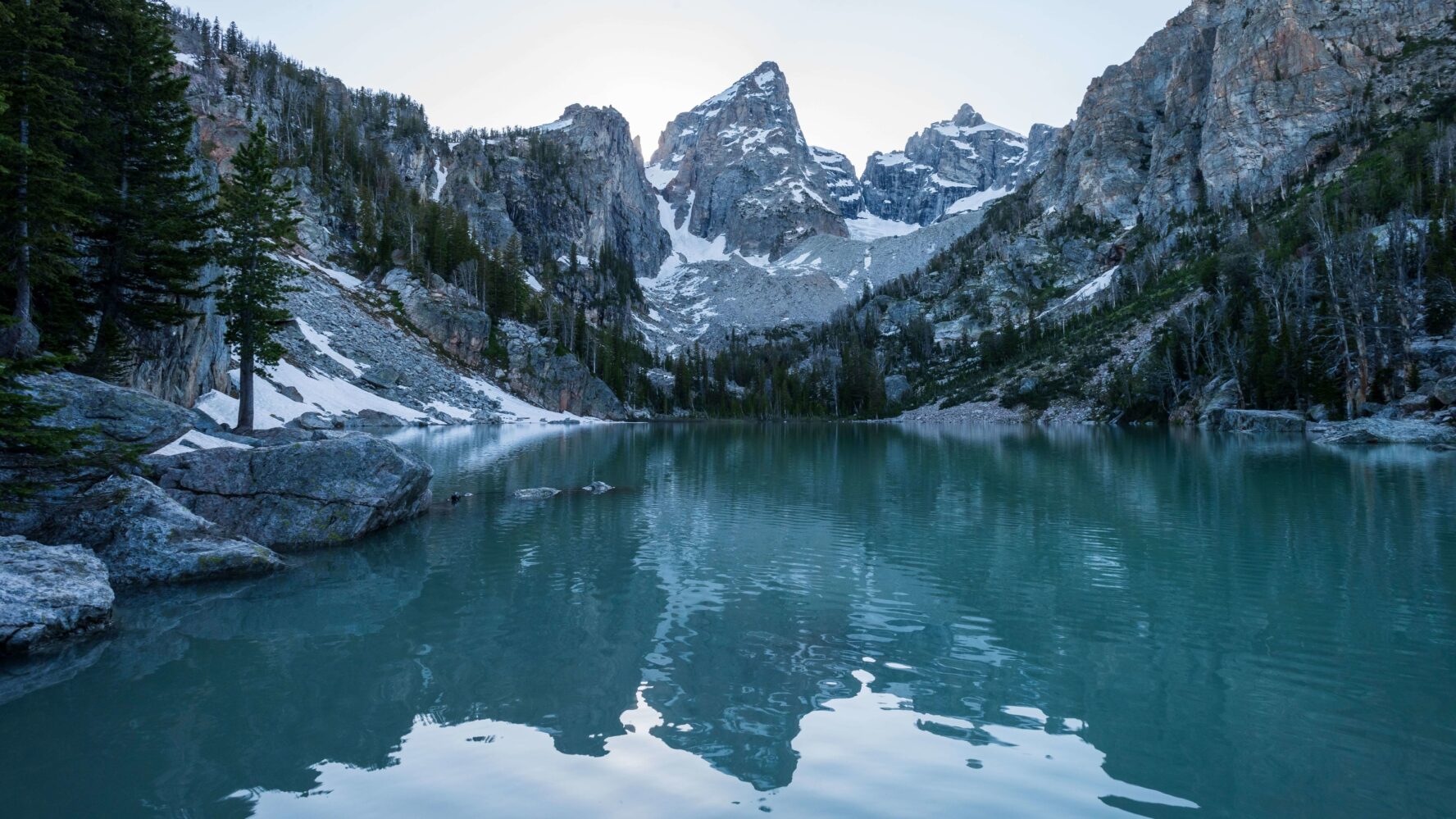 The view of the Tetons reflected in the glacial Amphitheater lake makes all the effort worth it.