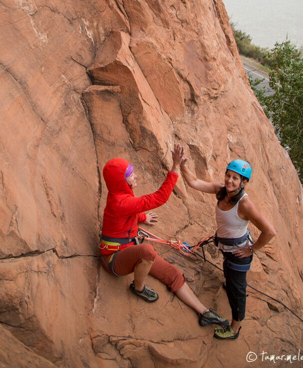 Rock Climbing in Moab, Utah