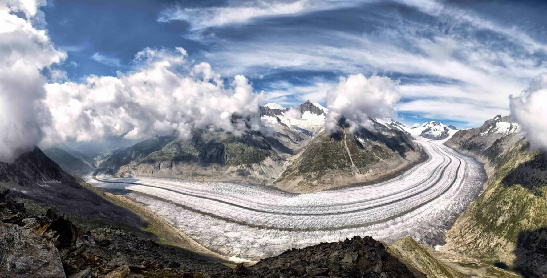 Aletsch Arena is an amazing spot for MTB.