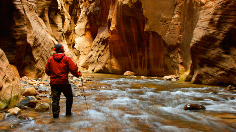 Hiking the Zion Canyon Narrows