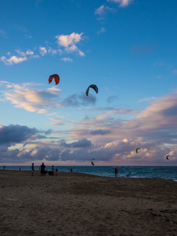 Kiteboarding in Cabarete